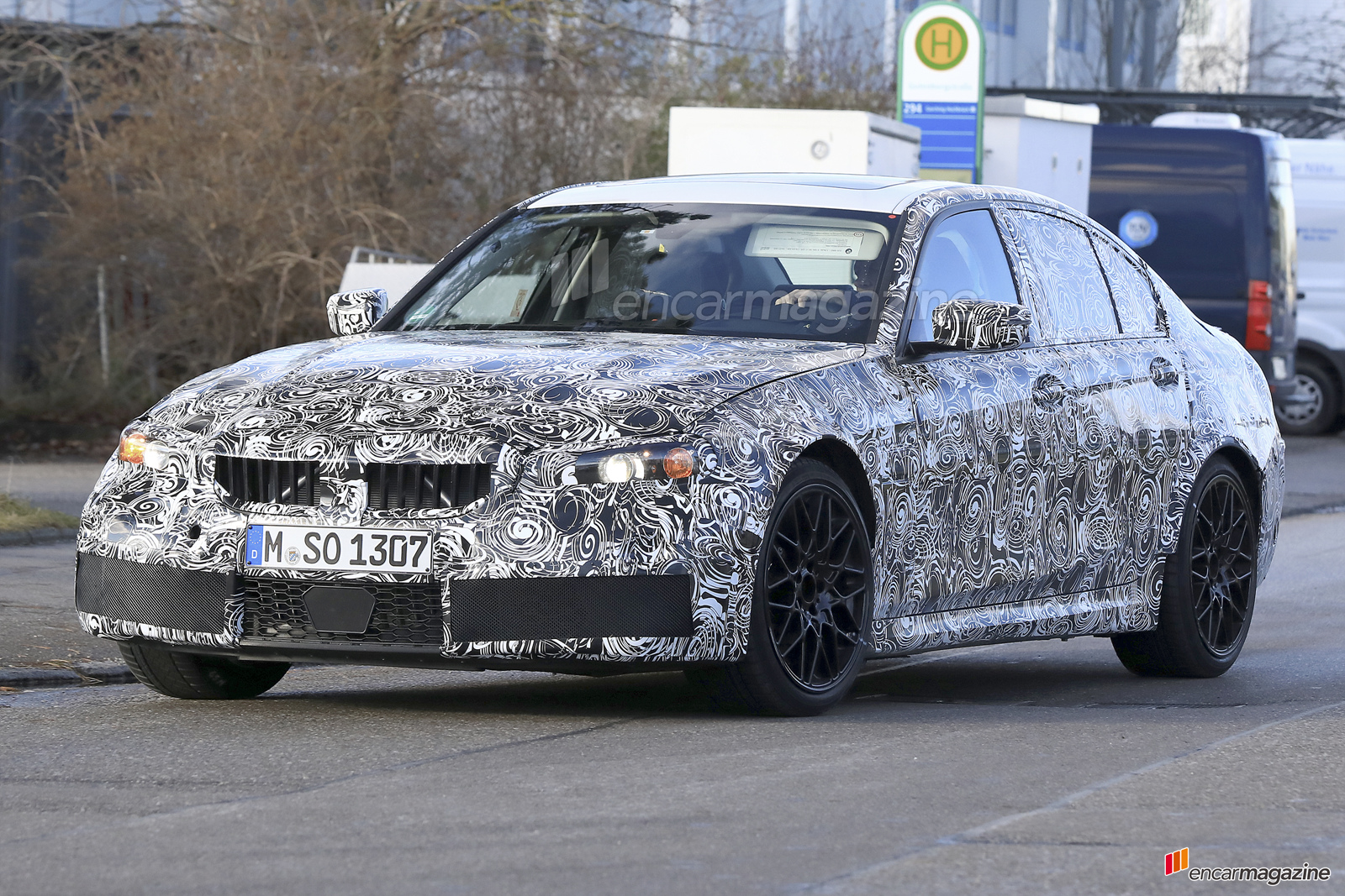 독일에서 90 마력의 BMW 거리 트랙 …
